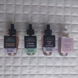 NWT Bundle of 4 Bath & Body Works Wallflowers Home Fragrance Refills